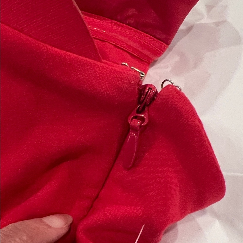 cinq a sept Hot Pink Strapless Bodycon Mini Dress - Picture 14 of 16